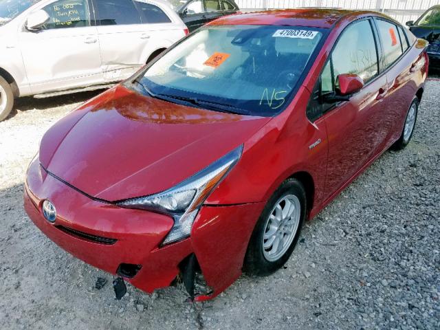 Photo 2 from auction – 2017 TOYOTA PRIUS with VIN JTDKBRFU7H3541316