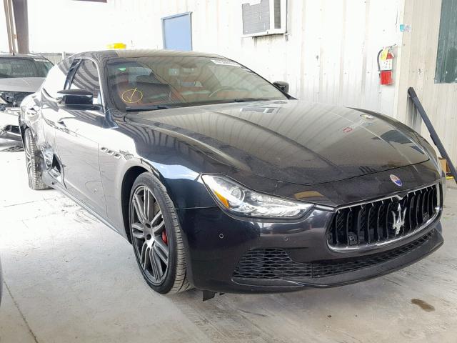 Photo 1 from auction – 2014 MASERATI GHIBLI S with VIN ZAM57RTA1E1093554