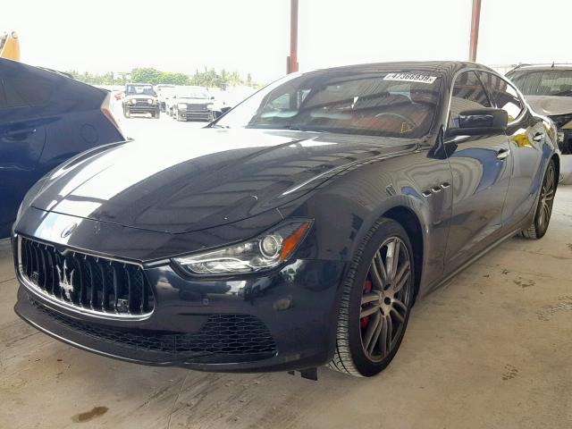 Photo 2 from auction – 2014 MASERATI GHIBLI S with VIN ZAM57RTA1E1093554