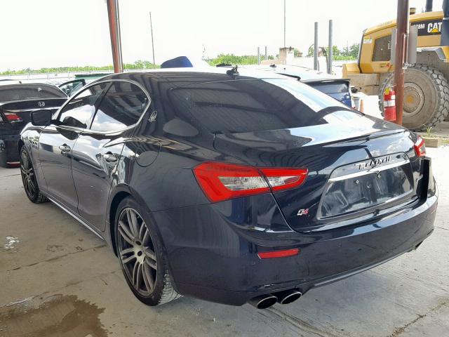 Photo 3 from auction – 2014 MASERATI GHIBLI S with VIN ZAM57RTA1E1093554