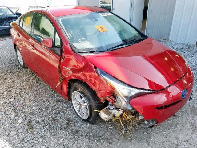 Photo 1 from auction – 2017 TOYOTA PRIUS with VIN JTDKBRFU7H3541316