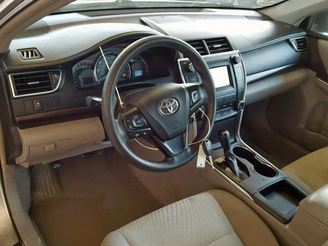 Photo 9 from auction – 2015 TOYOTA CAMRY LE with VIN 4T1BF1FK2FU013383