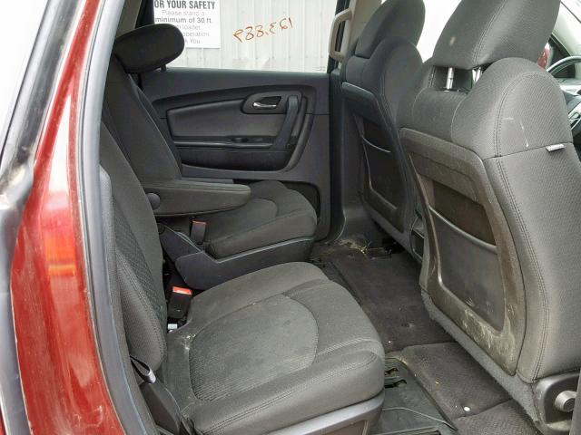Photo 6 from auction – 2011 CHEVROLET TRAVERSE L with VIN 1GNKVGED2BJ107151