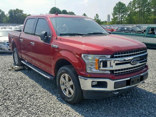 FORD F150 SUPER 2018 with VIN 1FTEW1EG0JFA30856 - Photo from auction