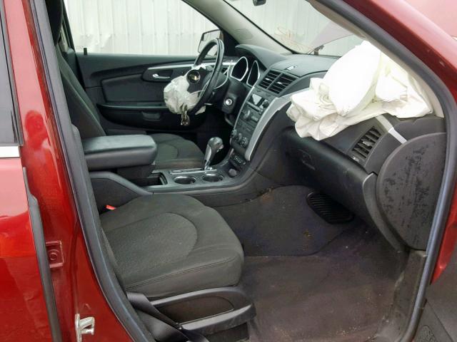 Photo 5 from auction – 2011 CHEVROLET TRAVERSE L with VIN 1GNKVGED2BJ107151