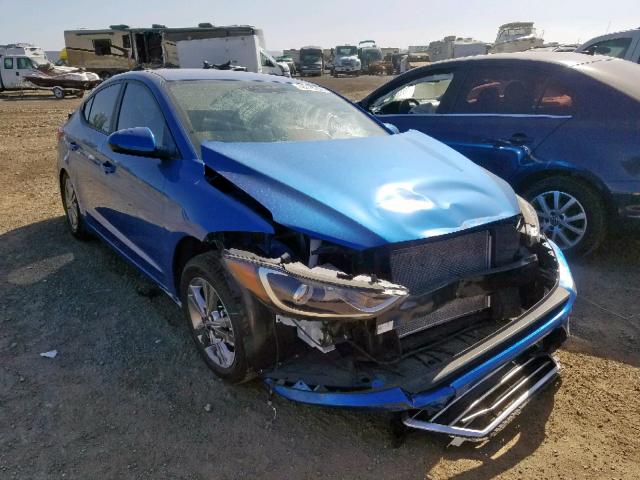 HYUNDAI ELANTRA SE 2017 with VIN 5NPD84LF0HH045147 - Photo from auction