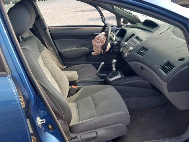 Photo 5 from auction – 2008 HONDA CIVIC LX with VIN 1HGFA15578L112596