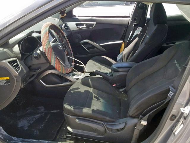 Photo 5 from auction – 2013 HYUNDAI VELOSTER with VIN KMHTC6AD4DU118183