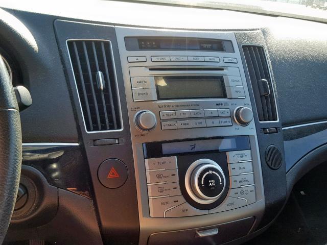 Photo 9 from auction – 2011 HYUNDAI VERACRUZ G with VIN KM8NU4CC1BU173475