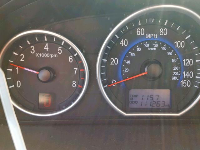 Photo 8 from auction – 2011 HYUNDAI VERACRUZ G with VIN KM8NU4CC1BU173475