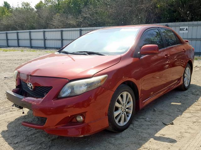 Photo 2 from auction – 2010 TOYOTA COROLLA BA with VIN 1NXBU4EE7AZ191348