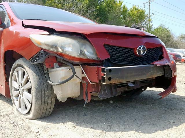 Photo 9 from auction – 2010 TOYOTA COROLLA BA with VIN 1NXBU4EE7AZ191348