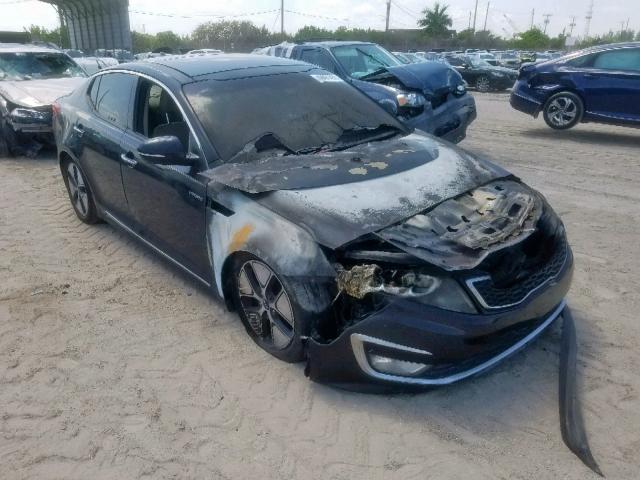 KIA OPTIMA HYB 2013 with VIN KNAGM4AD5D5044867 - Photo from auction
