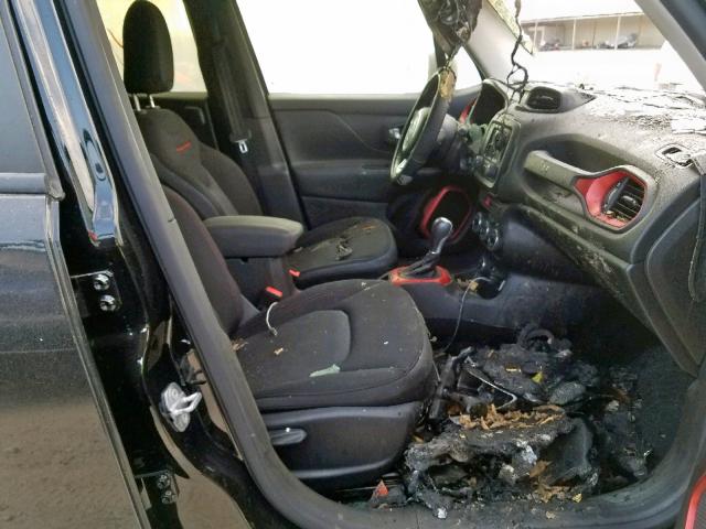 Photo 5 from auction – 2015 JEEP RENEGADE T with VIN ZACCJBCTXFPC07574
