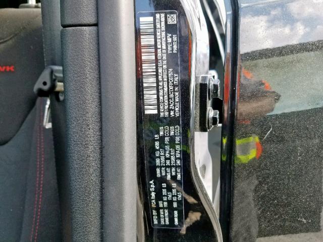Photo 10 from auction – 2015 JEEP RENEGADE T with VIN ZACCJBCTXFPC07574