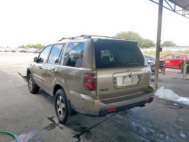Photo 3 from auction – 2006 HONDA PILOT with VIN 2HKYF185X6H530804