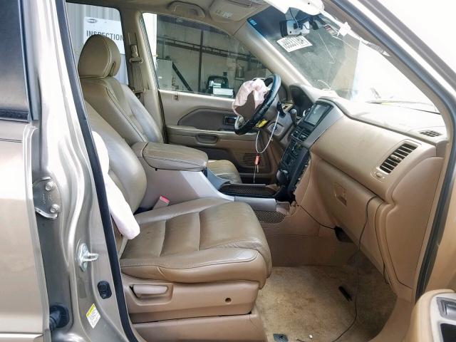 Photo 5 from auction – 2006 HONDA PILOT with VIN 2HKYF185X6H530804