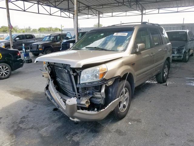 Photo 2 from auction – 2006 HONDA PILOT with VIN 2HKYF185X6H530804