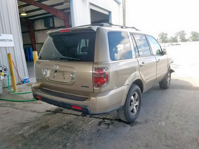 Photo 4 from auction – 2006 HONDA PILOT with VIN 2HKYF185X6H530804