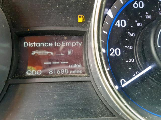 Photo 8 from auction – 2012 HYUNDAI SONATA GLS with VIN 5NPEB4ACXCH422476