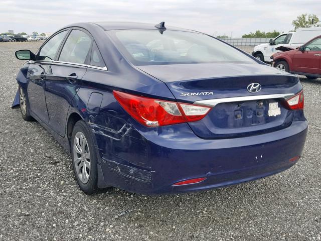 Photo 3 from auction – 2012 HYUNDAI SONATA GLS with VIN 5NPEB4ACXCH422476
