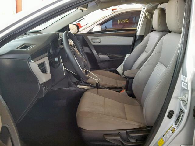 Photo 5 from auction – 2015 TOYOTA COROLLA L with VIN 2T1BURHE6FC442118