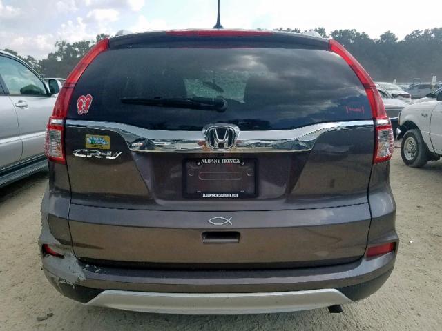 Photo 9 from auction – 2015 HONDA CR-V EXL with VIN 2HKRM3H75FH548084