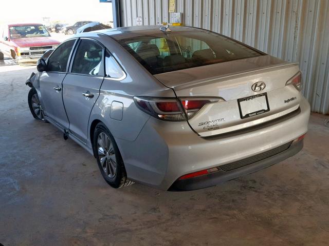 Photo 3 from auction – 2017 HYUNDAI SONATA with VIN KMHE24L16HA060457