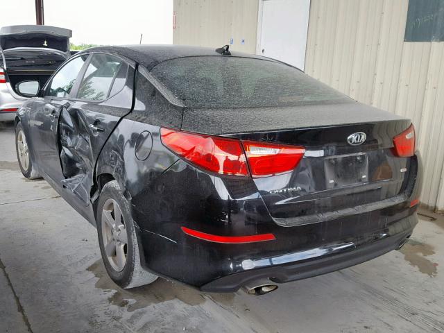 Photo 3 from auction – 2015 KIA OPTIMA LX with VIN 5XXGM4A73FG367407