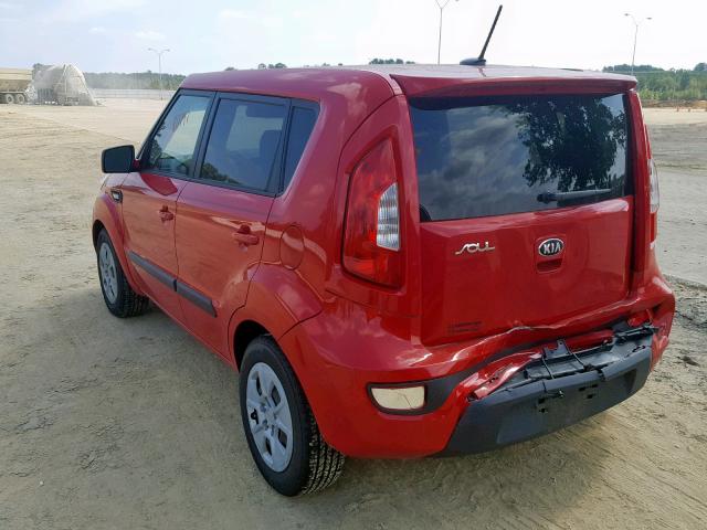 Photo 3 from auction – 2013 KIA SOUL with VIN KNDJT2A54D7598205