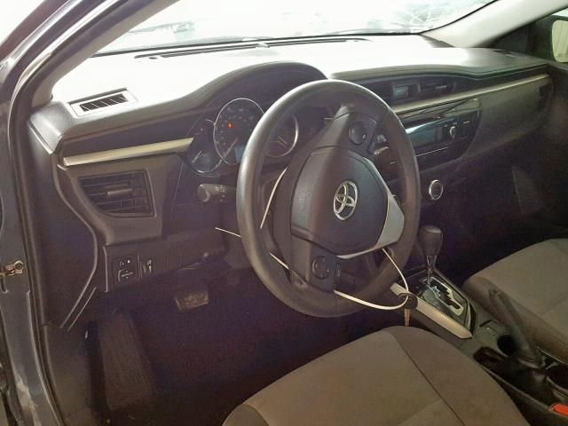 Photo 9 from auction – 2015 TOYOTA COROLLA L with VIN 2T1BURHE9FC234458