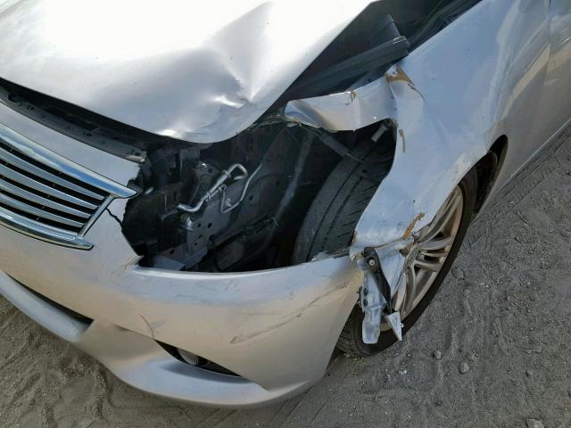 Photo 9 from auction – 2013 INFINITI G37 BASE with VIN JN1CV6AP1DM711544