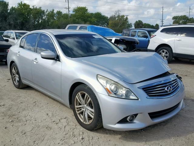 INFINITI G37 BASE 2013 with VIN JN1CV6AP1DM711544 - Photo from auction