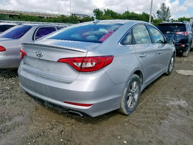 Photo 4 from auction – 2016 HYUNDAI SONATA SE with VIN 5NPE24AF1GH354746