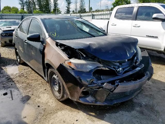 TOYOTA COROLLA L 2015 with VIN 2T1BURHE9FC331045 - Photo from auction