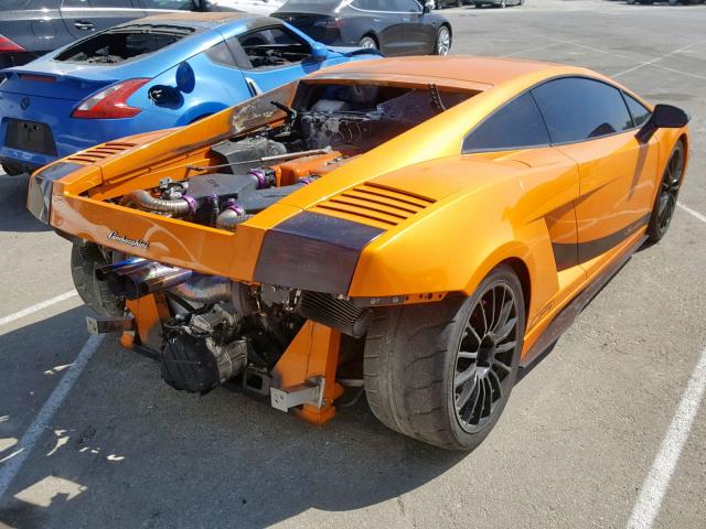 Photo 4 from auction – 2008 LAMBORGHINI GALLARDO S with VIN ZHWGU43T08LA07048