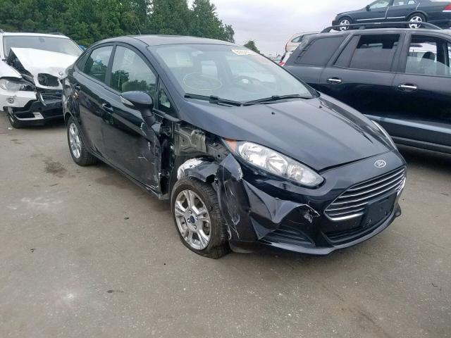 FORD FIESTA SE 2016 with VIN 3FADP4BJ8GM189343 - Photo from auction