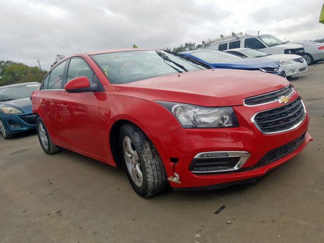 CHEVROLET CRUZE LT 2015 with VIN 1G1PC5SB4F7156293 - Photo from auction