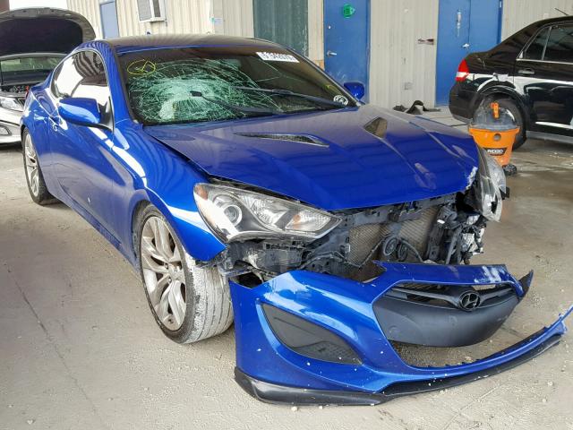 HYUNDAI GENESIS CO 2013 with VIN KMHHT6KD0DU096588 - Photo from auction