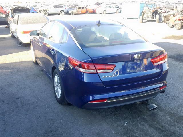 Photo 3 from auction – 2018 KIA OPTIMA LX with VIN 5XXGT4L33JG189083