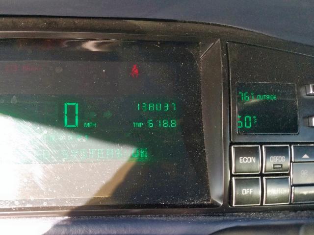 Photo 8 from auction – 1995 CADILLAC DEVILLE with VIN 1G6KD52B9SU254278