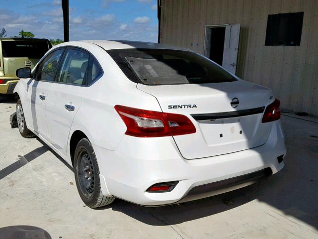 Photo 3 from auction – 2017 NISSAN SENTRA S with VIN 3N1AB7AP0HY328042