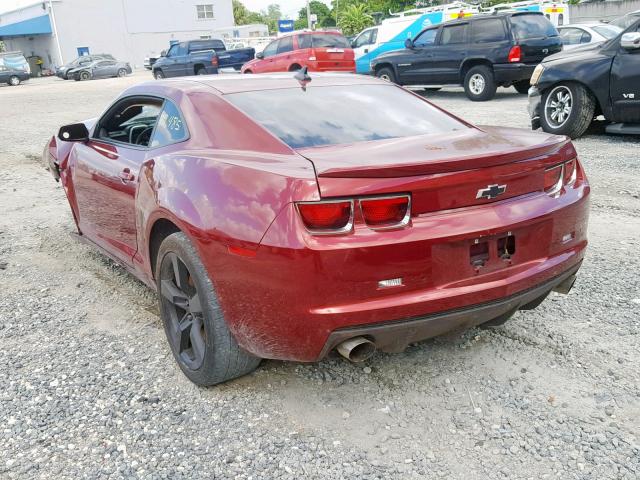 Photo 3 from auction – 2011 CHEVROLET CAMARO 2SS with VIN 2G1FK1EJ8B9185105