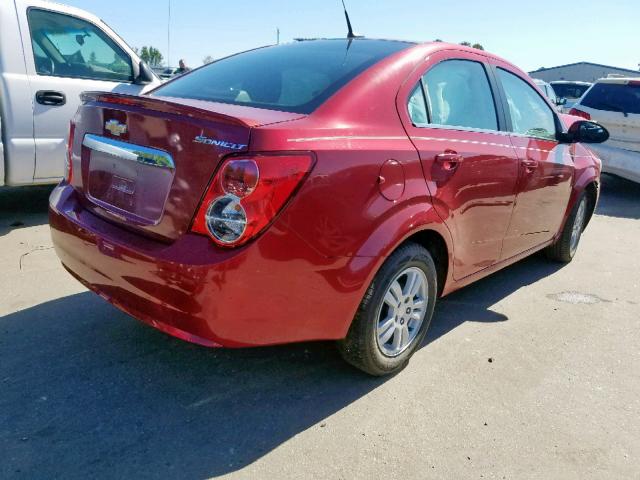 Photo 4 from auction – 2014 CHEVROLET SONIC LT with VIN 1G1JC5SH2E4242244
