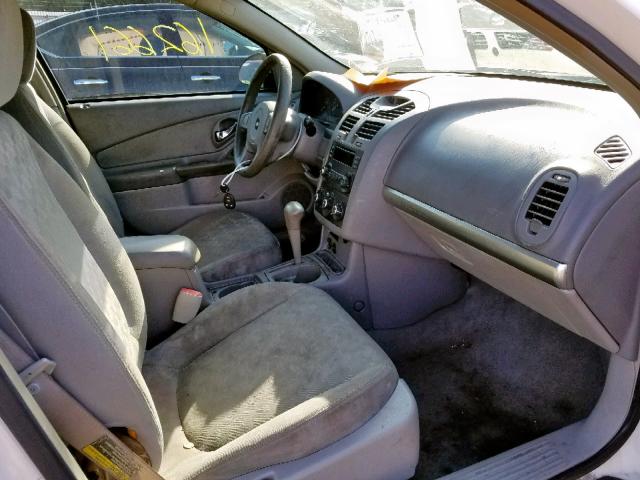 Photo 5 from auction – 2005 CHEVROLET MALIBU with VIN 1G1ZS52845F200037