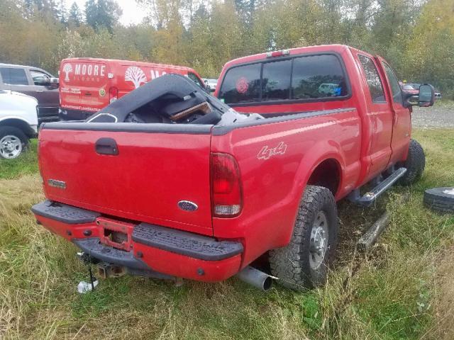 Photo 4 from auction – 2005 FORD F250 SUPER with VIN 1FTSW21P85ED00569
