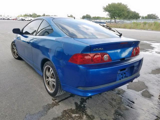 Photo 3 from auction – 2005 ACURA RSX with VIN JH4DC548X5S002564