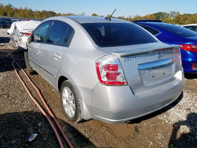 Photo 3 from auction – 2011 NISSAN SENTRA 2.0 with VIN 3N1AB6APXBL646877