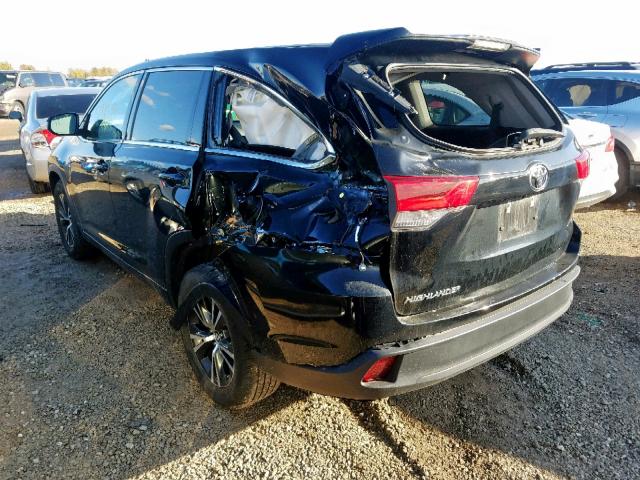 Photo 3 from auction – 2017 TOYOTA HIGHLANDER with VIN 5TDZARFH2HS027103
