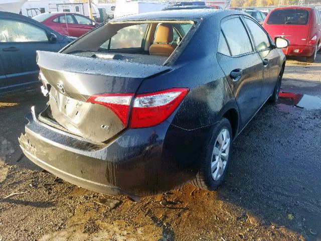Photo 4 from auction – 2014 TOYOTA COROLLA LE with VIN 5YFBURHE5EP143265
